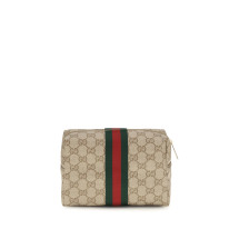 Medium Beauty Case with Web stripe