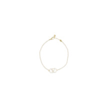 VLogo Signature Bracelet in metal and Swarovski® crystals