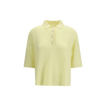 Short-sleeve polo neck Sweater