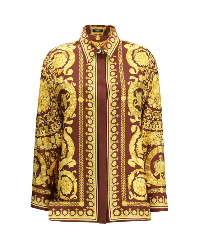 Printed silk Shirt