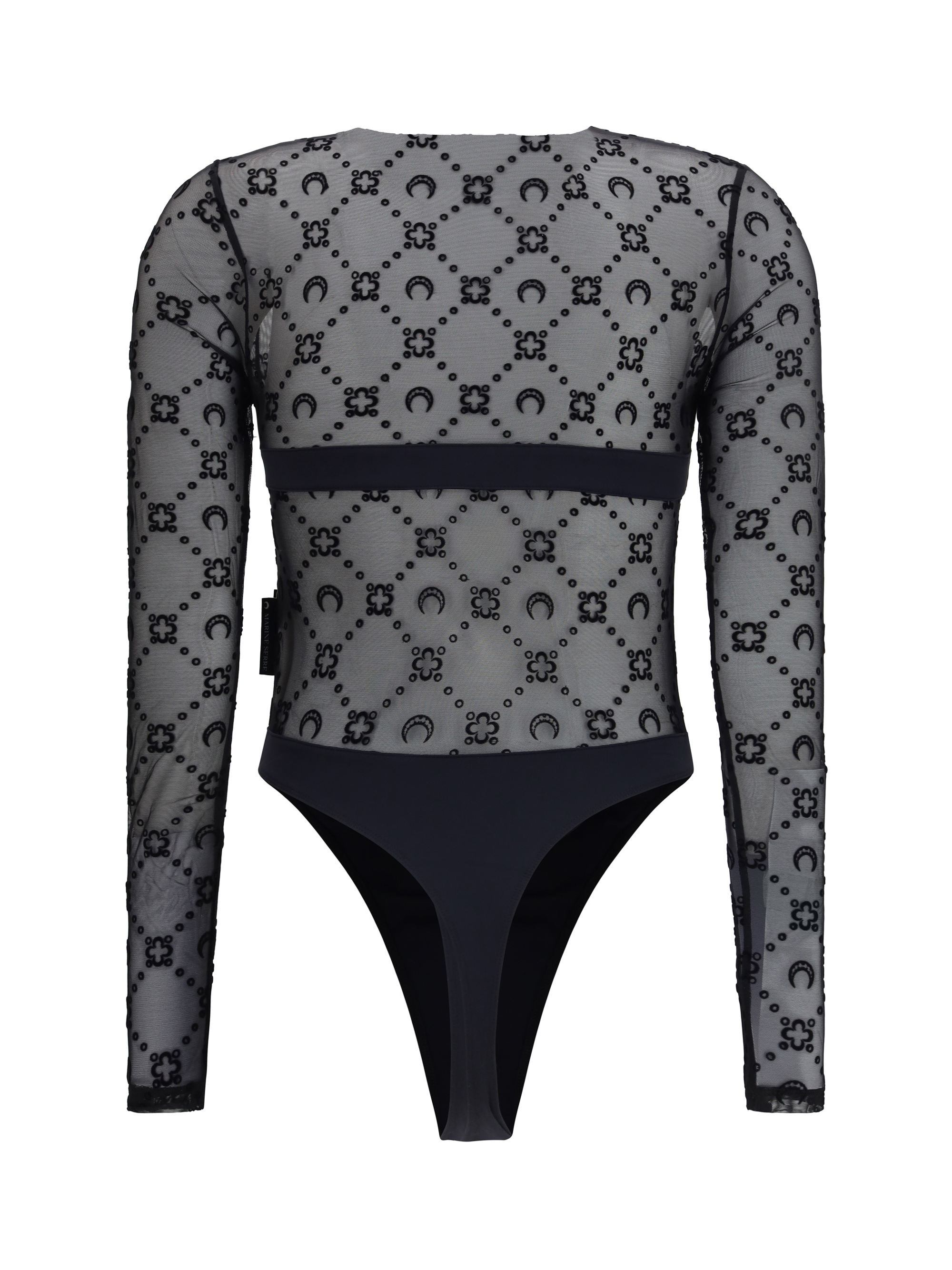 Mesh Body with Moon motif