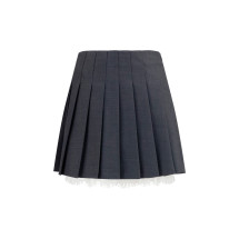 Pleated mini Skirt