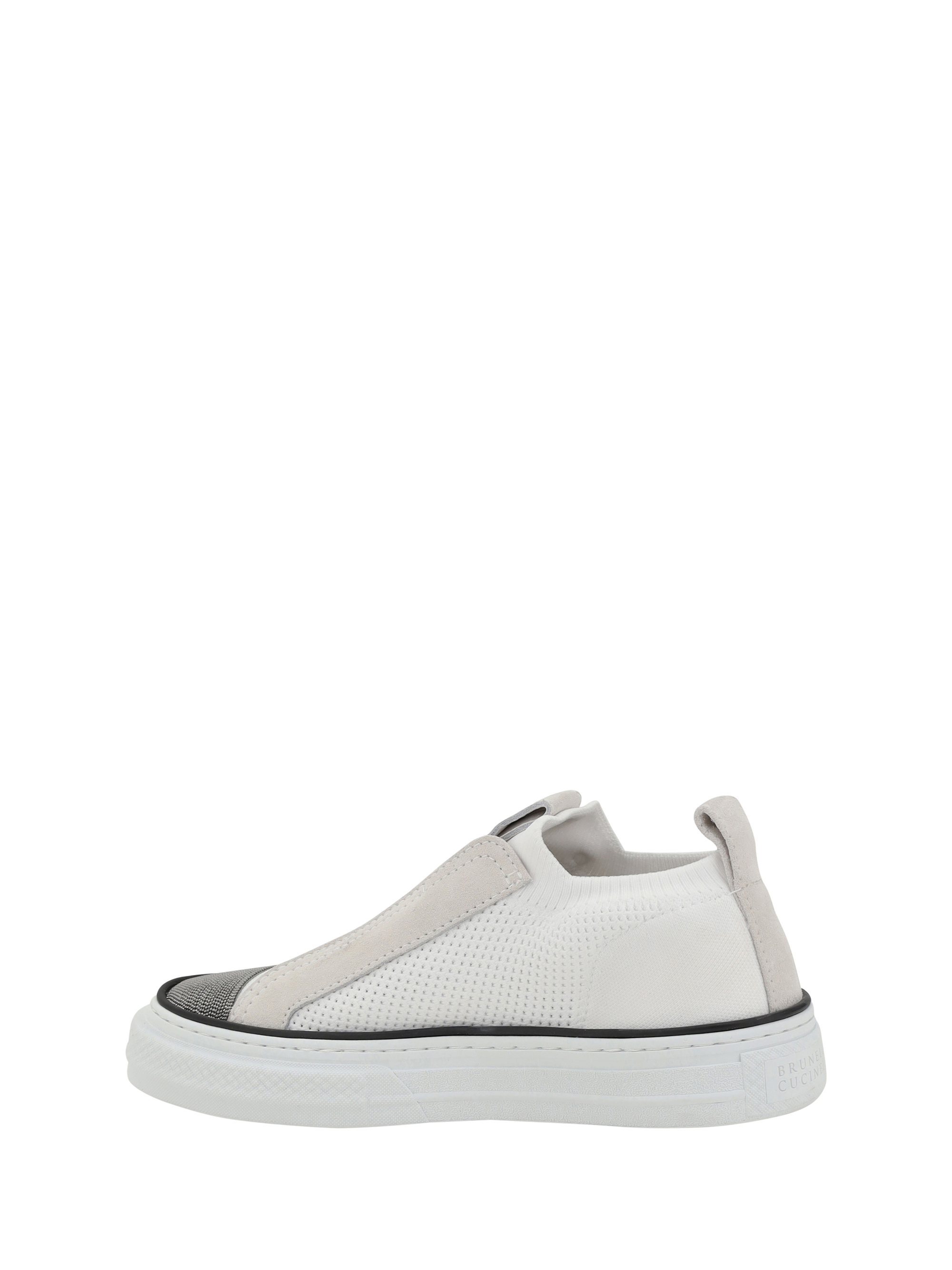 Sneakers with iconic embellishments