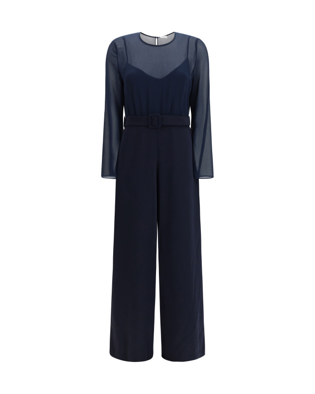 Cady and chiffon Jumpsuit