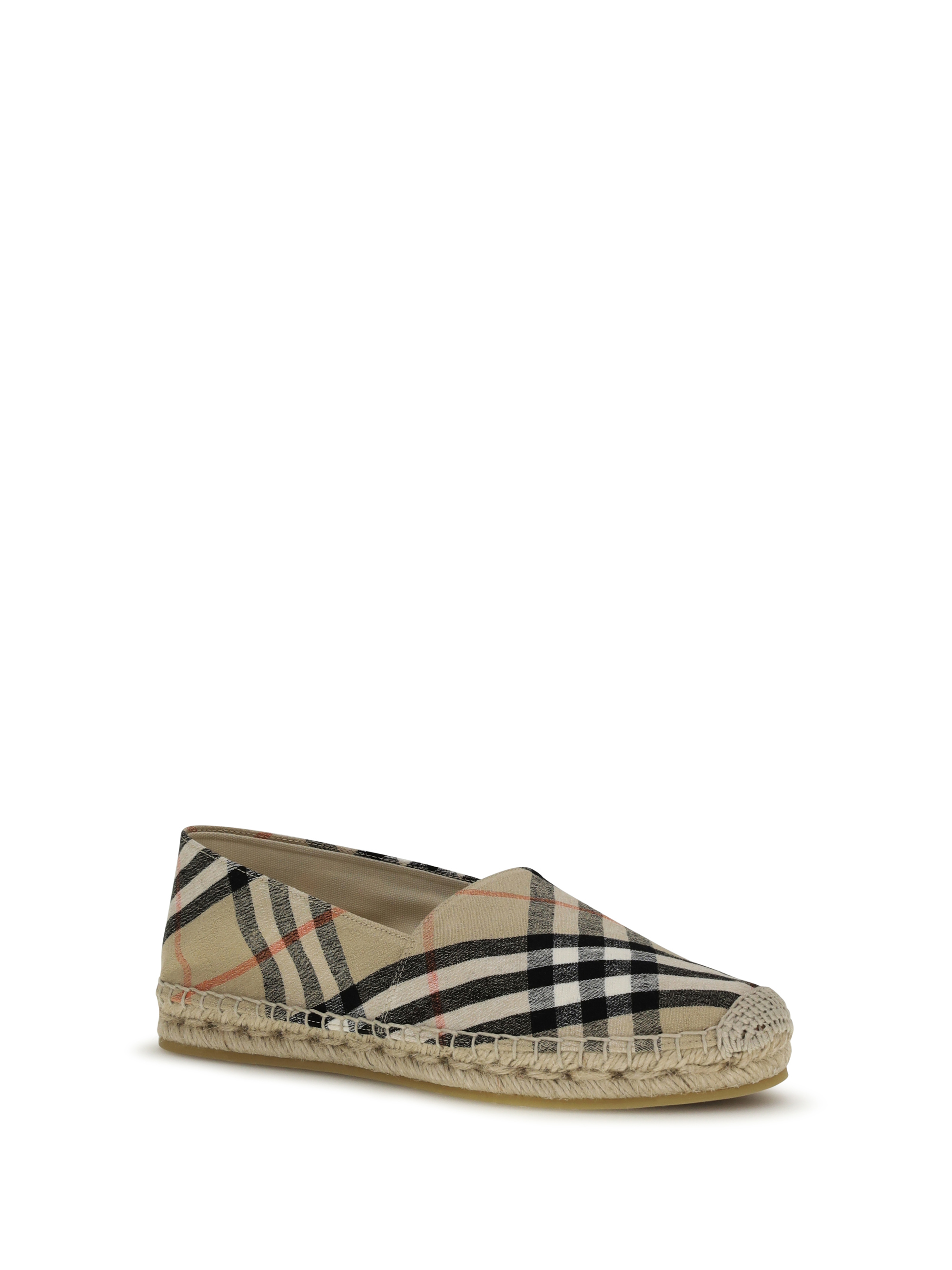 Mews Check Espadrilles
