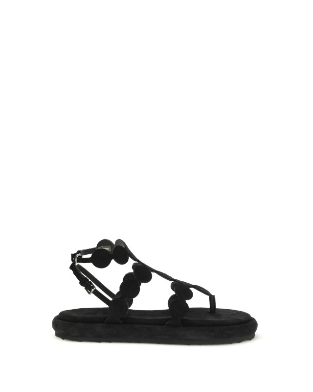Suede Sandals