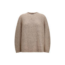 Bouclé yarn Sweater with lurex
