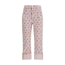 Printed Capri Pants
