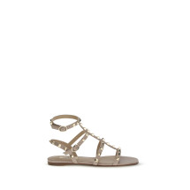 Rockstud leather Sandals