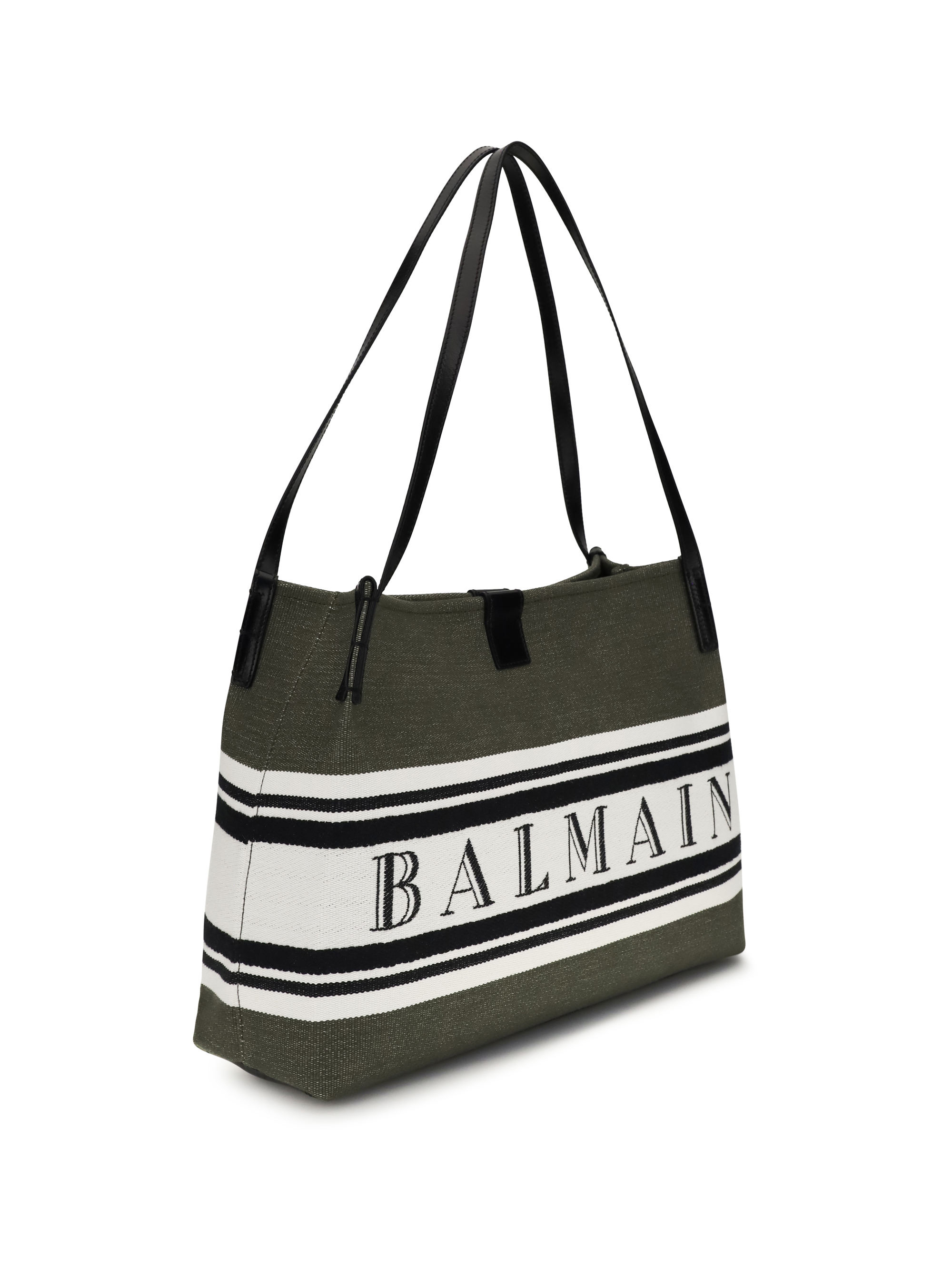 Medium canvas and leather Release Tote