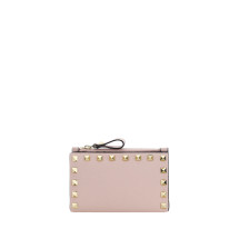 Rockstud zip Card Holder
