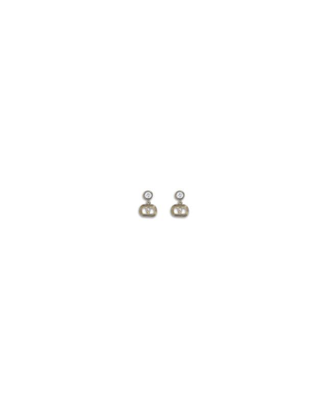 Ovalette Earrings in metal and Swarovski® crystals