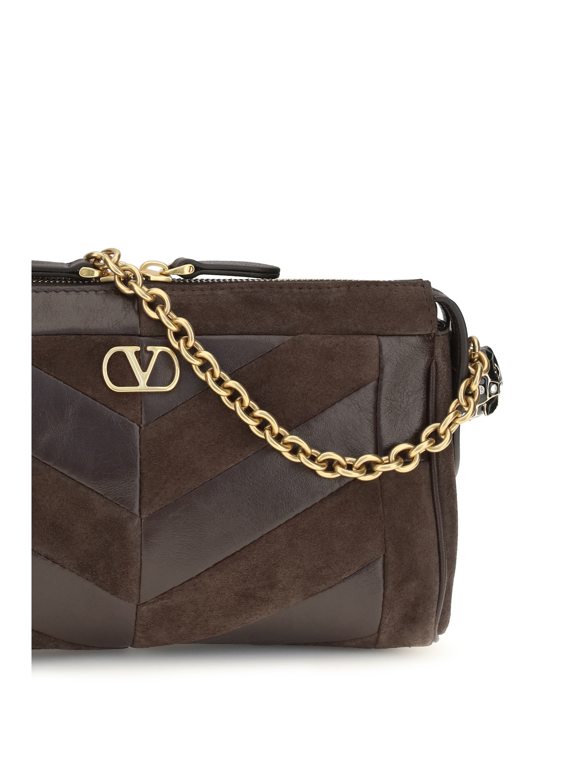 Panthea Shoulder Bag chevron pattern