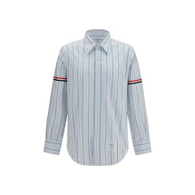 Fine-striped grosgrain poplin Shirt