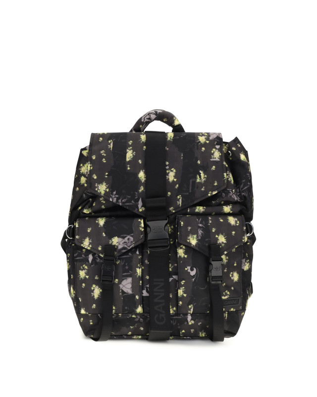 Re-tech nylon print Backpack