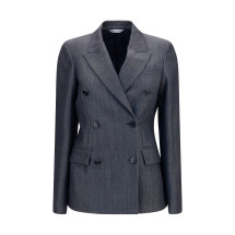 Double-breasted wool Blazer
