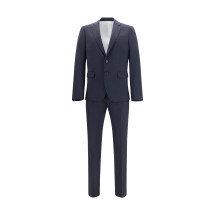 Single-breasted wool-blend Suit