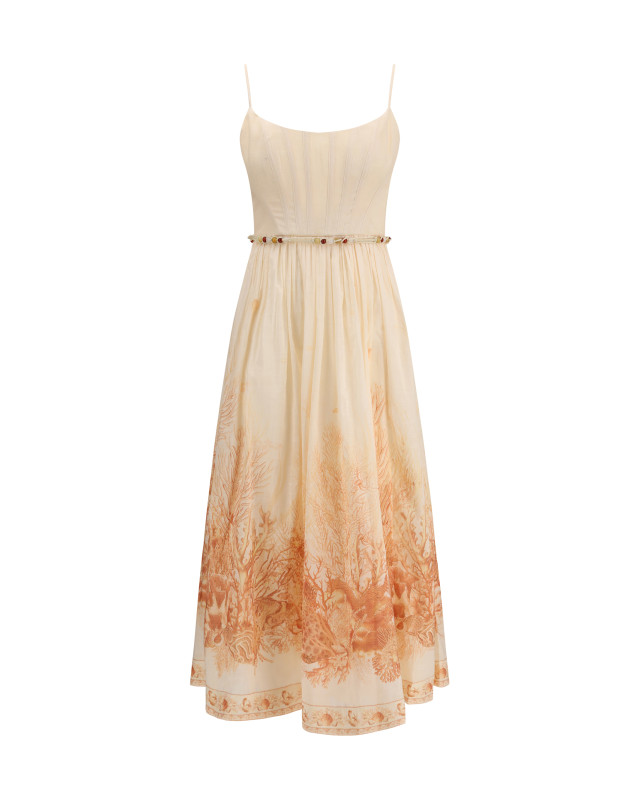 Wanderlust Corset Midi Dress