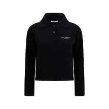 Wool and cashmere polo Sweater