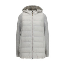 Long monili chain Puffer Jacket