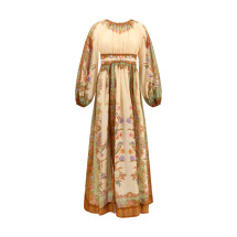 Indra elasticated waist maxi Dress