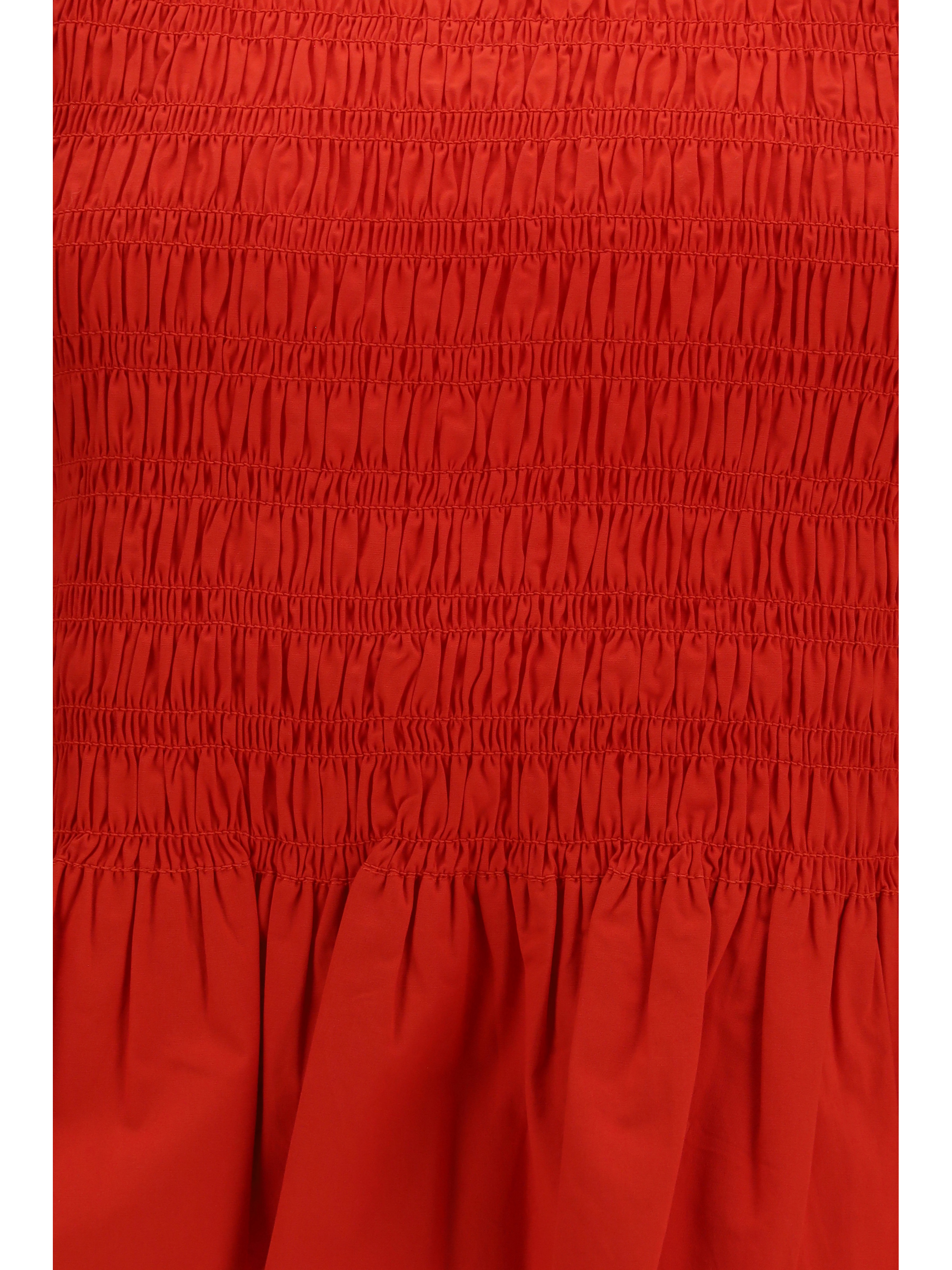 Ruched cotton Top with side bows