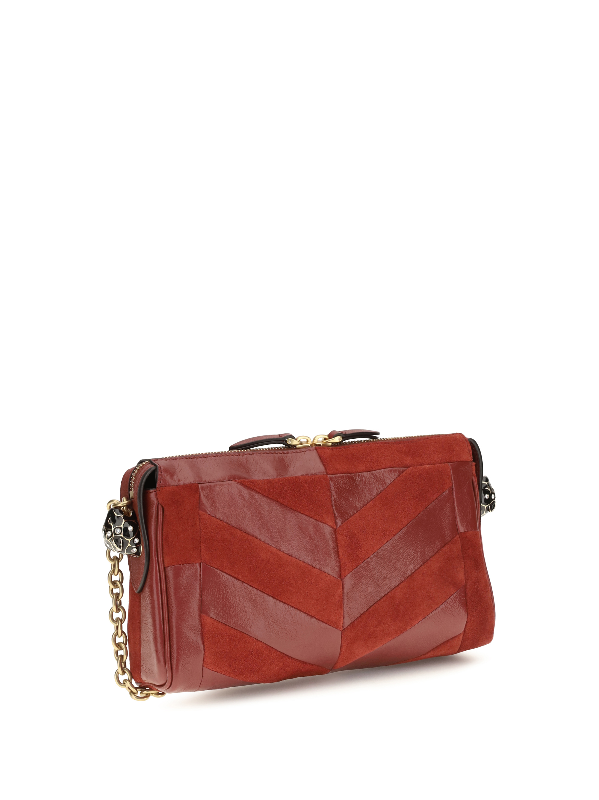 Panthea Shoulder Bag chevron pattern