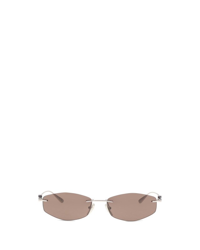 Geometric oval Sunglasses