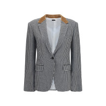 Houndstooth cashmere Jacket