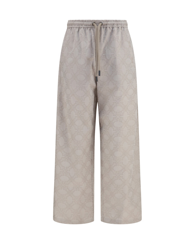 Arrow all-over monogram Pants