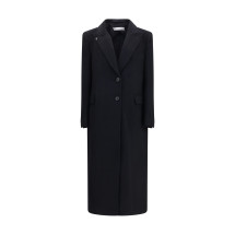 Manta coat in mohair and wool blend