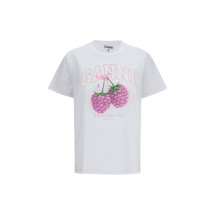 Cotton raspberry T-shirt