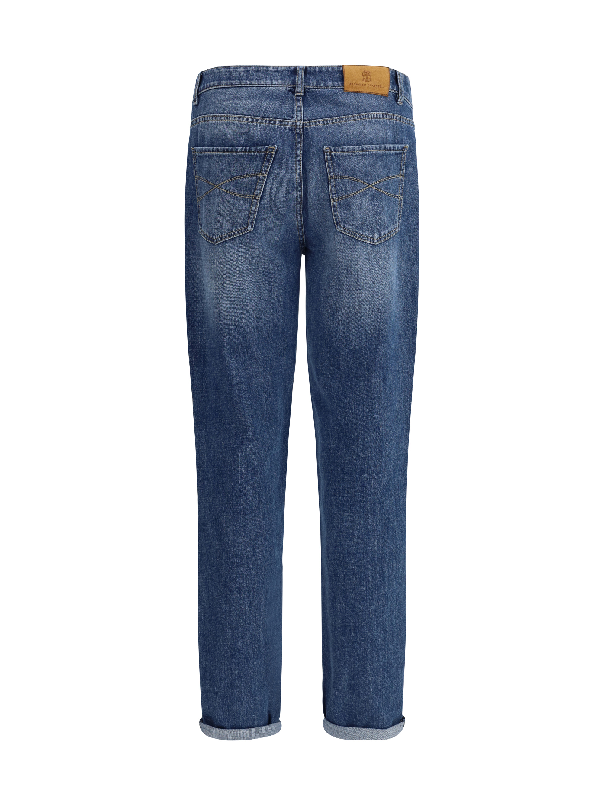 Cuffed Jeans