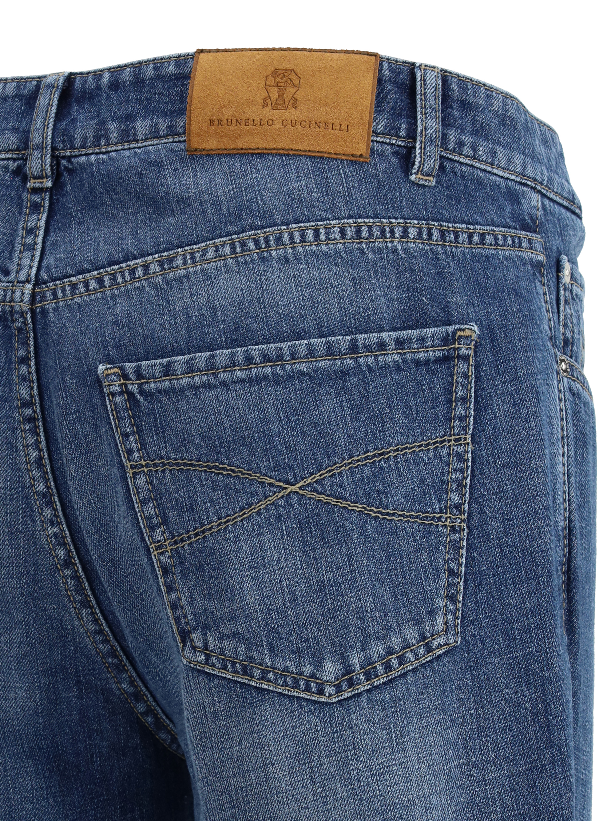 Cuffed Jeans