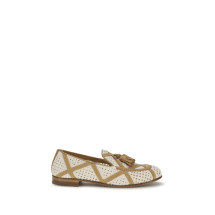 Brera fabric and leather Loafers