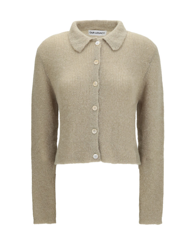 Polo Collar Sweater with buttons