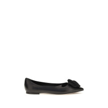 Suede Rose Vivier Ballerinas