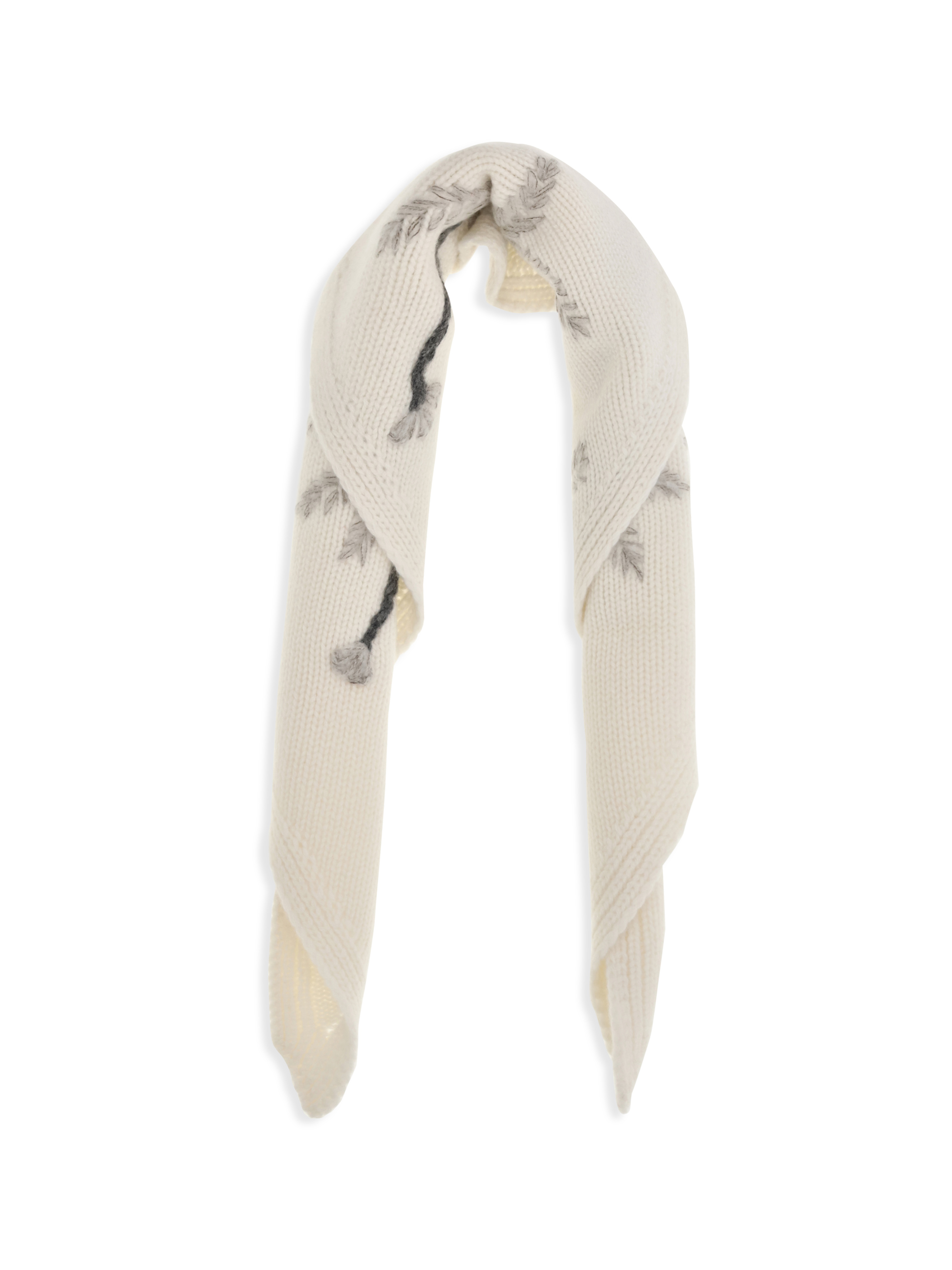 Wallaby floral knit Scarf