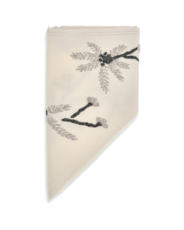 Wallaby floral knit Scarf
