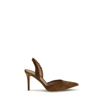 Suede Pumps