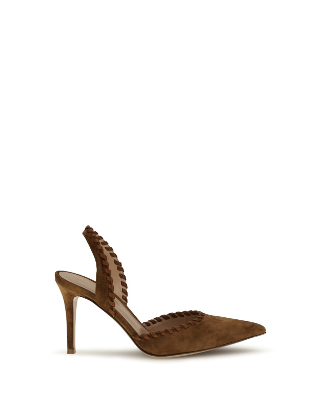 Suede Pumps