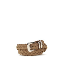 Leather woven Belt