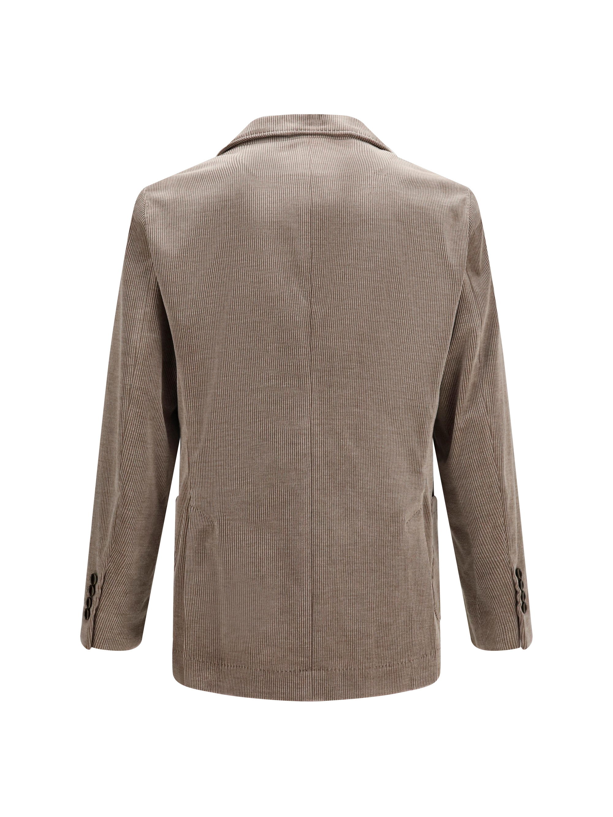Double-breasted corduroy Jacket