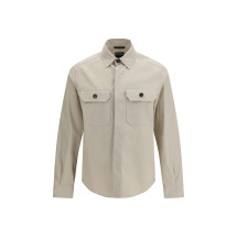 Linen wool and silk Shirt jacket