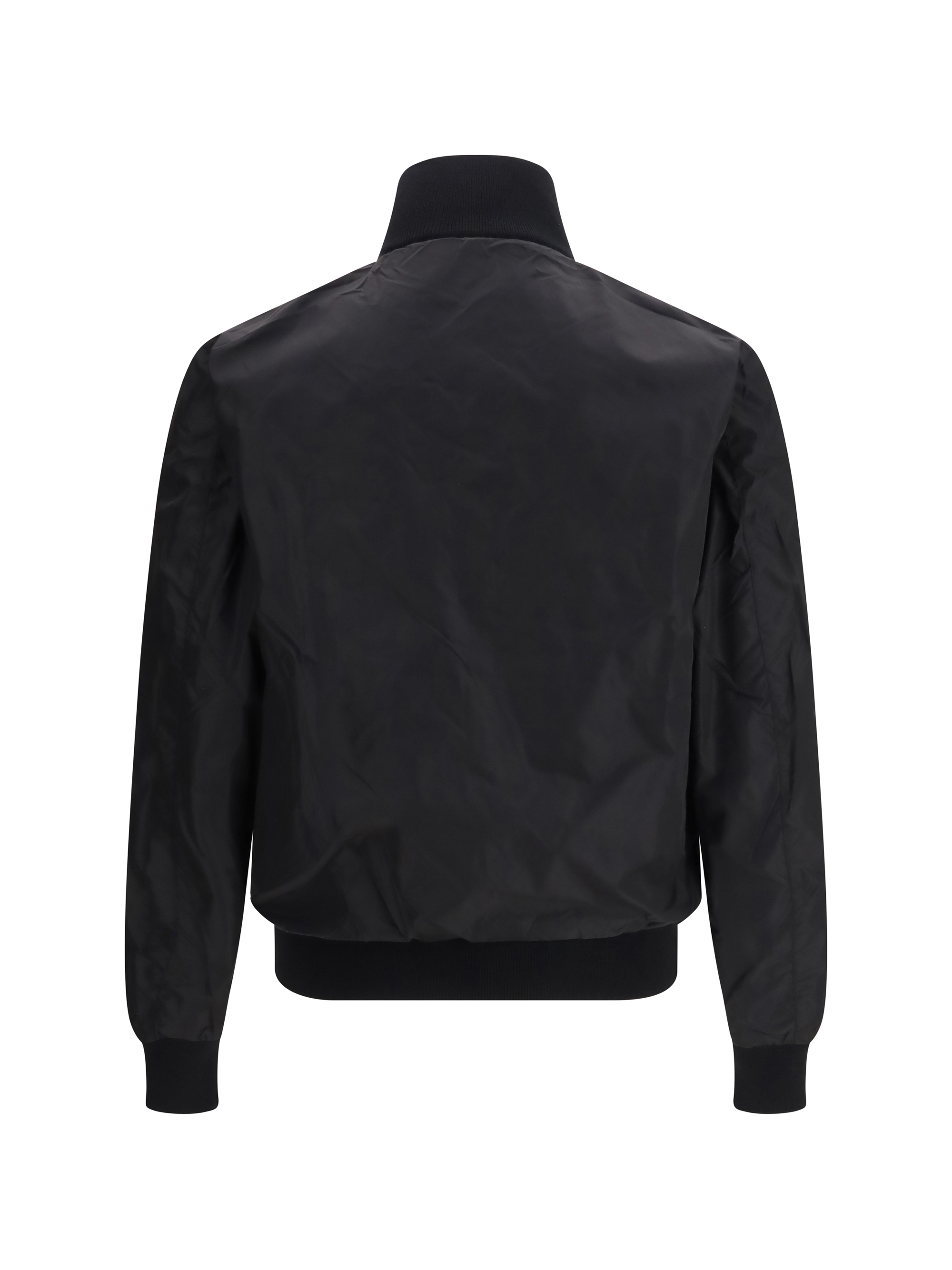 Reversible wool and re-nylon Jacket
