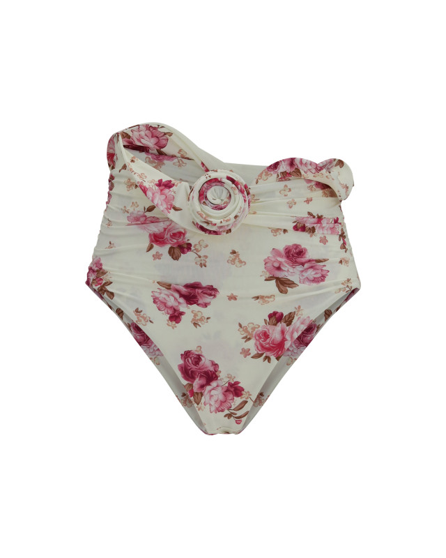 Shaping floral-print Bikini Bottom