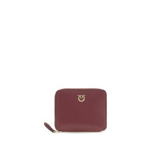 Leather zip-around Wallet