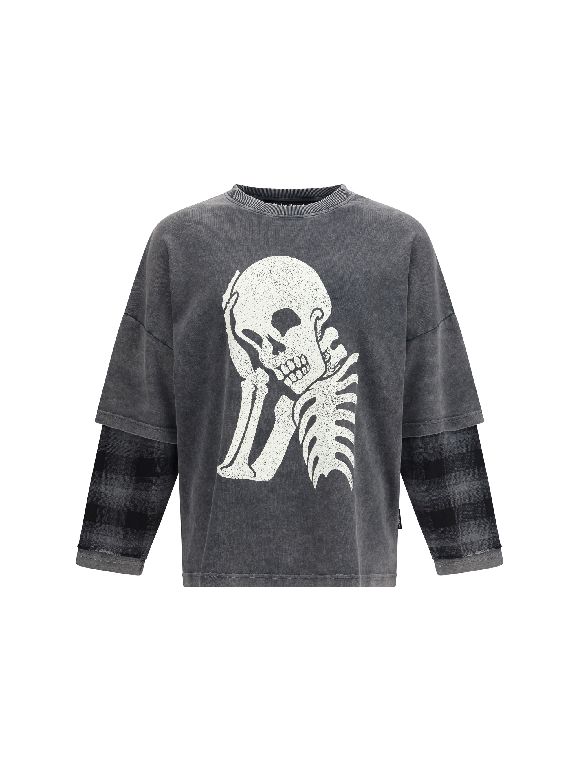 Skull double Long-Sleeved Shirt