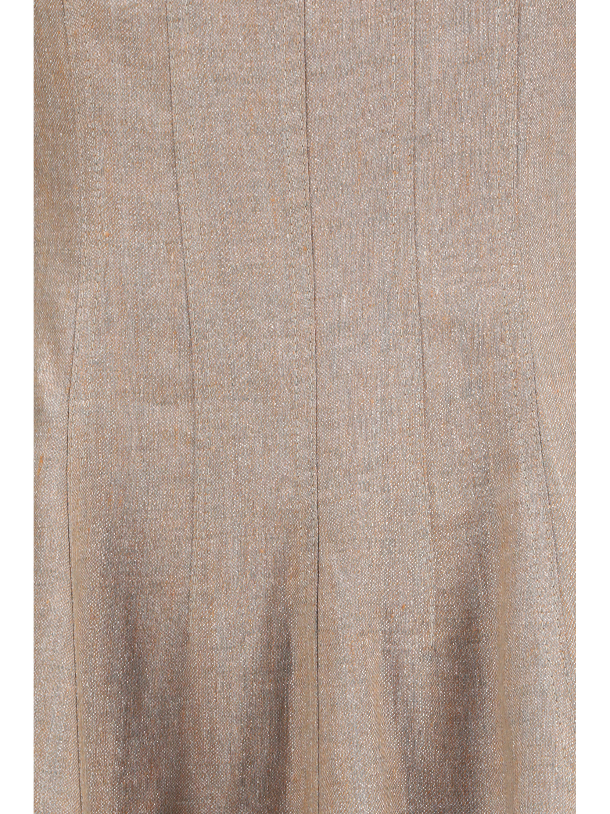 Sparkling linen twill Dress