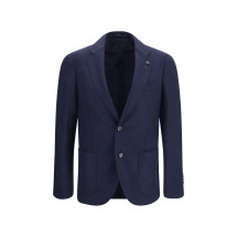 Single-breasted wool and cashmere Jacket